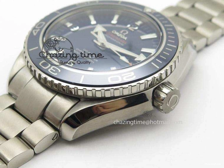 0401 Upgraded Planet Ocean Professional Titanium V6F Best Edition 45mm on Titanium Bracelet A 8280